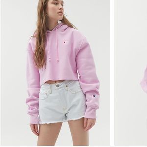 NEW Champion reverse weave crop hoodie sweatshirt
